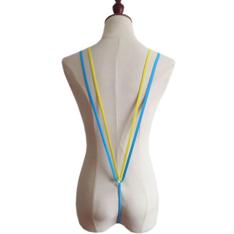Mini badpak badmode dame sexy pyjama ondergoed driepunts bikini eendelig ondergoed_voghion.com