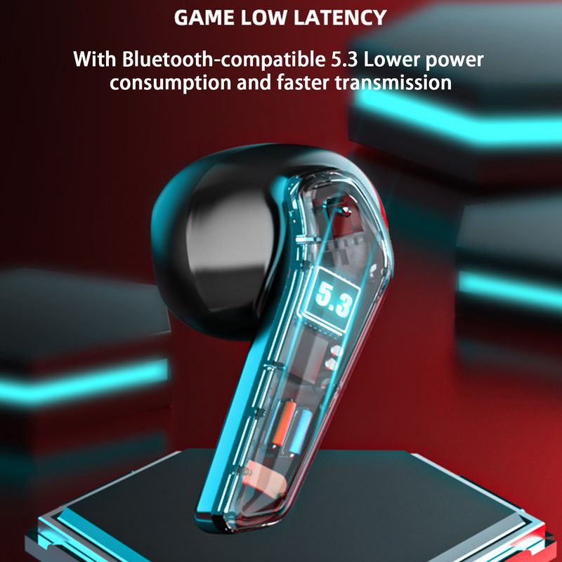 Dual H08 Mics Battery In-ear Bluetooth-compatible Noise Life Long Earphones Reduction HiFi Sound Wireless Earbuds_voghion.com