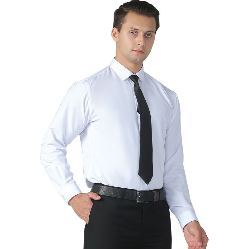 Camicia bianca da uomo Advanced Sense Of Fashion Business Abbigliamento formale_voghion.com