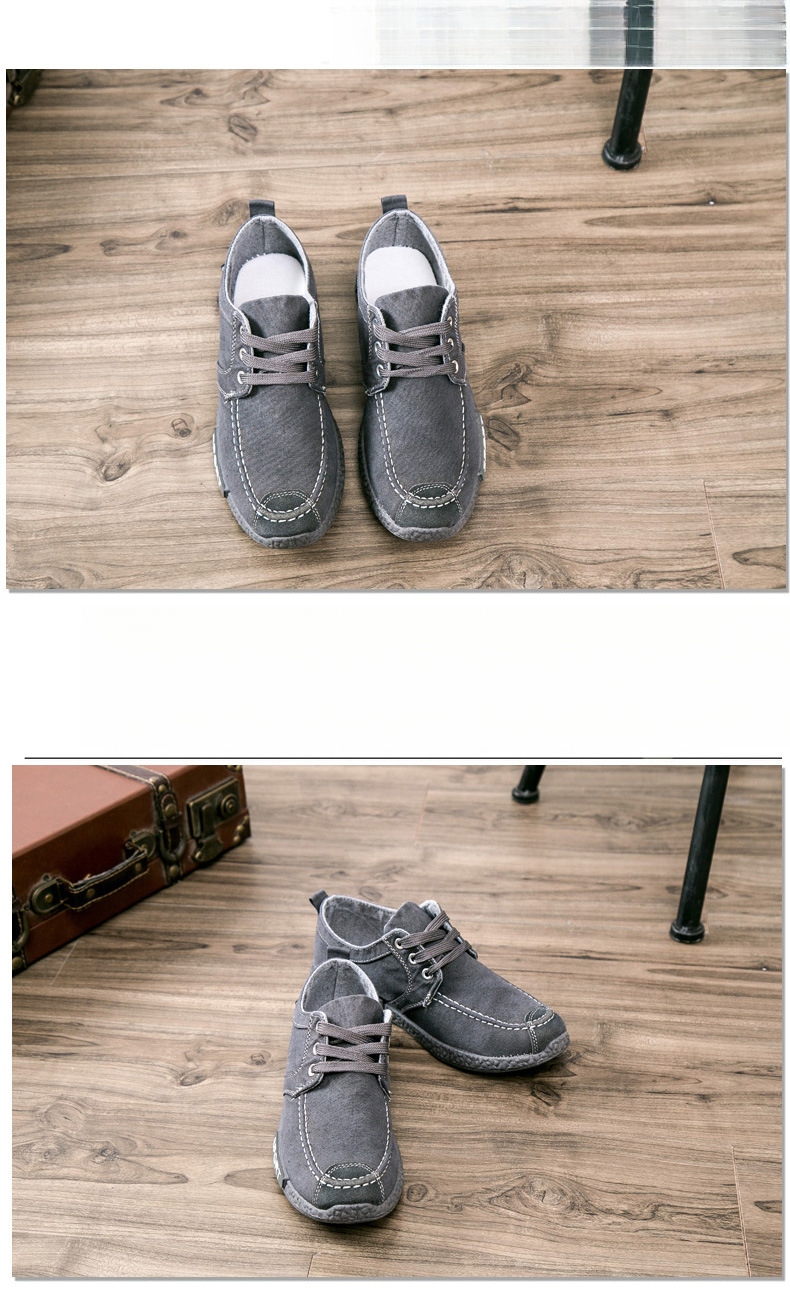2025 Spring New Canvas Shoes Cloth Casual Sports Work Men's Shoes Casual Daily Wear Comfortable And Lightweight_voghion.com
