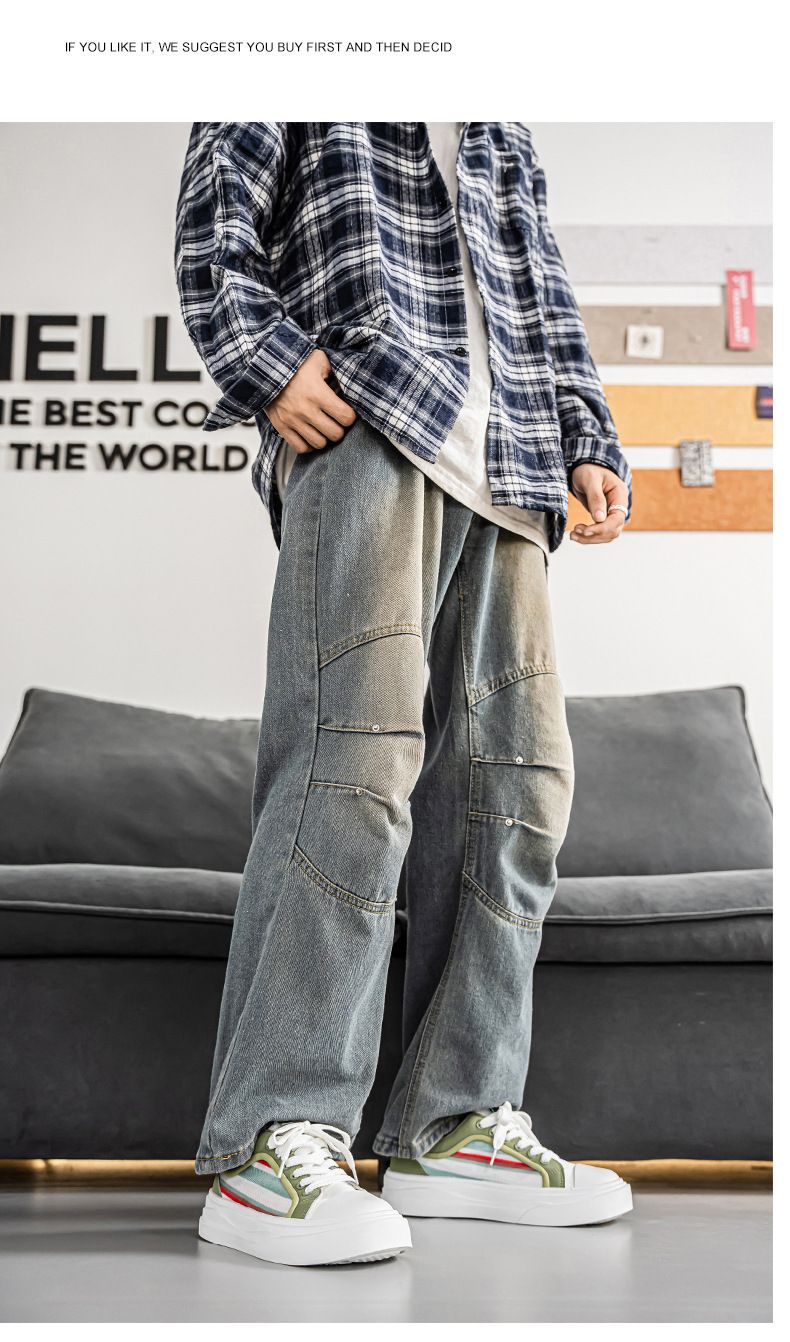 Sneakers casual leggere e traspiranti da uomo per l'estate - Punta rotonda, tomaia in mesh, suola in gomma, comode scarpe basse per il tennis e l'uso quotidiano_voghion.com