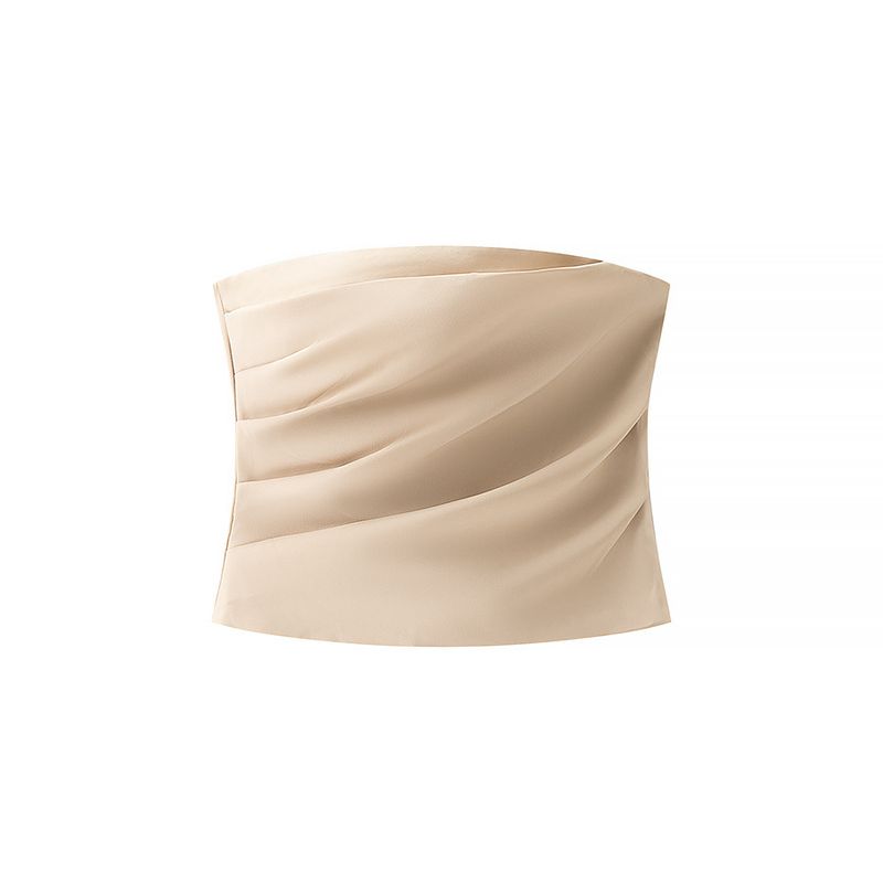 Women's Clothing High Waist Wide Leg Drape Pleated Suit Pants Summer New Fashion Commuting All Match Top Suit_voghion.com
