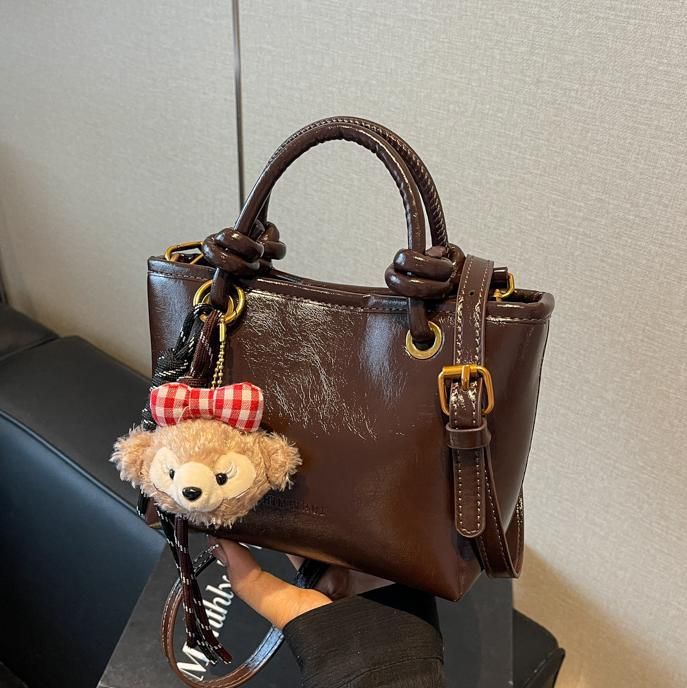 Herbst Winter Melad Damen 2024 Neue Mode Trendy Handheld Bucket High-End Vielseitige Umhängetasche_voghion.com
