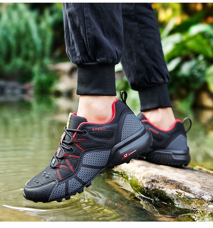 Cross-border outdoor sports mountaineering cycling shoes bicycle shoes hiking shoes large size men's low-top running shoes_voghion.com
