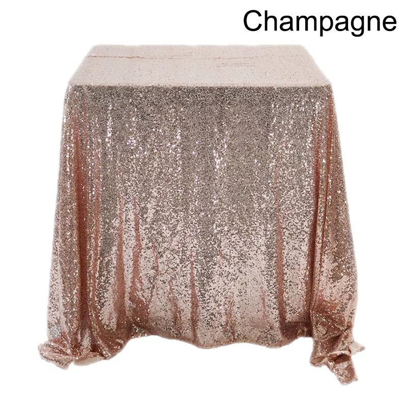 Hot selling sequin tablecloths, tablecloths, hotels, weddings, parties, Christmas decorations, fabric art, gold embroidered beads, insets_voghion.com