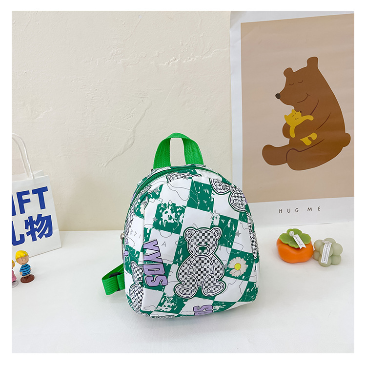 Kindergarten backpack, children's baby backpack, boys and girls aged 1-2-3-5, cartoon cute backpack for children_voghion.com