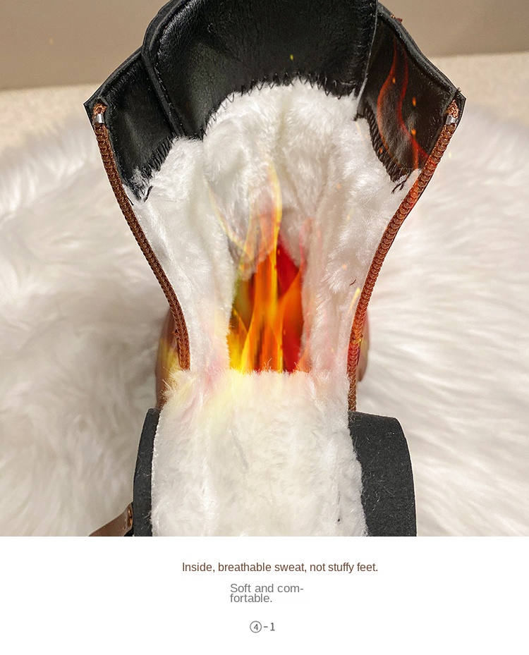 Leisure Fashion New Women's Ankle Pu Leather Boots Short Top Shoes_voghion.com