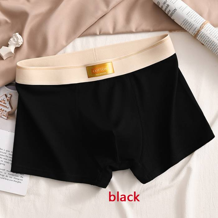 3 DB kiváló minőségű férfi boxer, nyári L-6XL_voghion.com