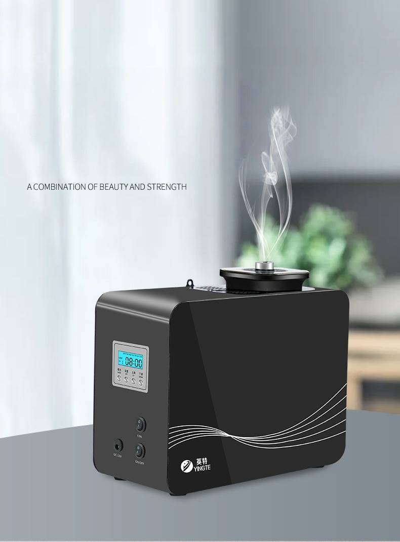 Intevi Commercial Aroma Diffuser Machine For Hotels, Lobbies, And Showrooms – Automatic Air Freshener With Timer, 800ML Large Capacity, Wall-Mounted_voghion.com