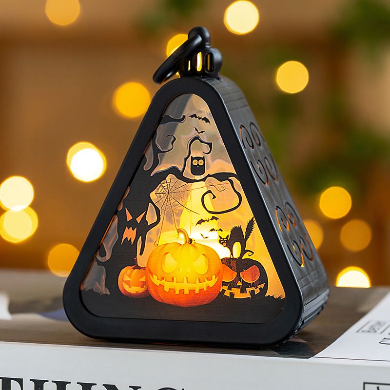 Halloween Decorations Portable Pumpkin Lantern Halloween Small Gifts Halloween Desktop Ornaments Layout Props_voghion.com