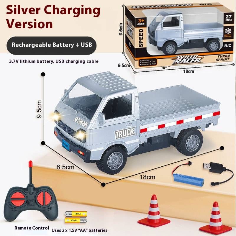 1:16 Scale RC Mini Truck – Suzuki-Inspired Remote Control Drift Car For Kids (4-6 Years) – Rechargeable Electric Toy With Realistic Cab_voghion.com