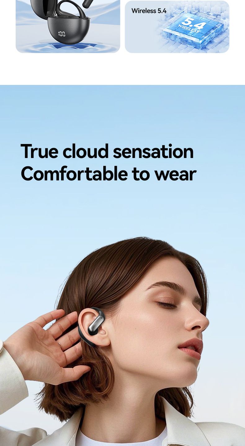 Advanced AI Translator Embedded Over-Ear Headset With HD Sound Quality & Long Battery Life_voghion.com
