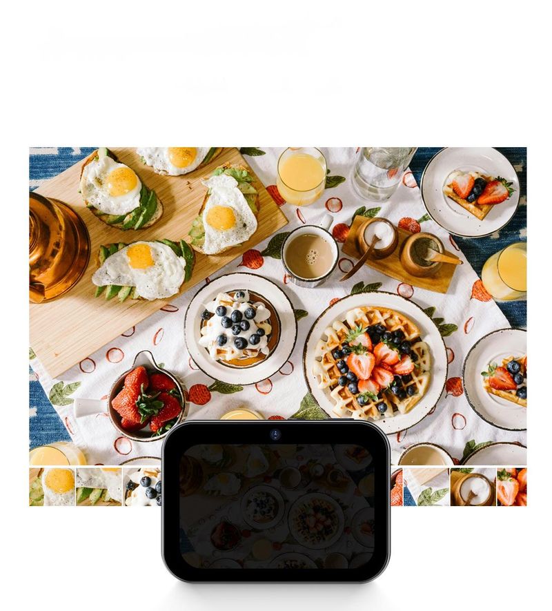 HD 64.0million Pixel CCD Music D6 Digital Camera Full Touch Screen Night Vision Singing_voghion.com