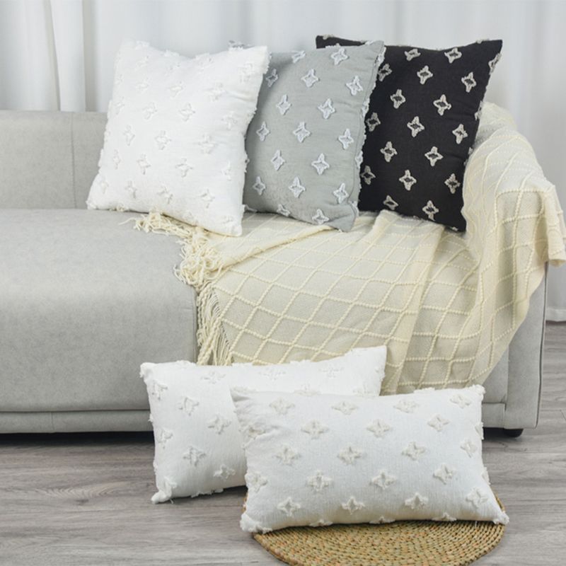 Throw Cushion Cover 45x45 Decorative Pillow Cover For Sofa Living Room Star Pattern Linen Home Decoration Nordic Pillowcases_voghion.com