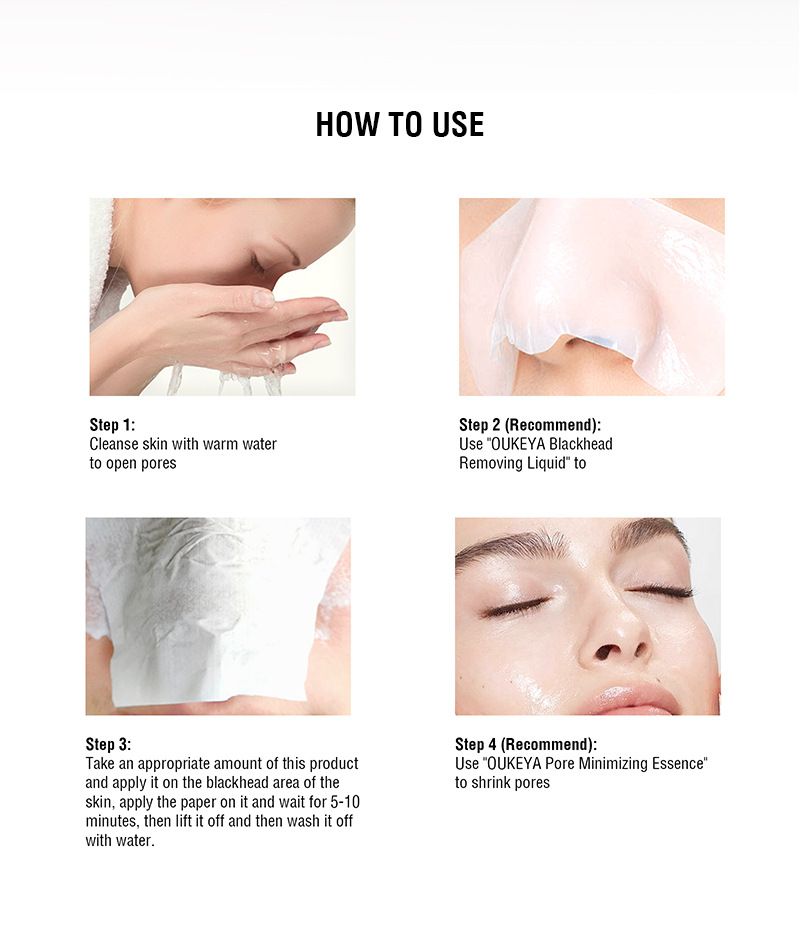 Oukeya Mitesserentferner-Peel-Off-Maske – Tiefenreinigende Porenstreifen für Nase und T-Zone, verkleinern Poren und verhindern Ausbrüche_voghion.com