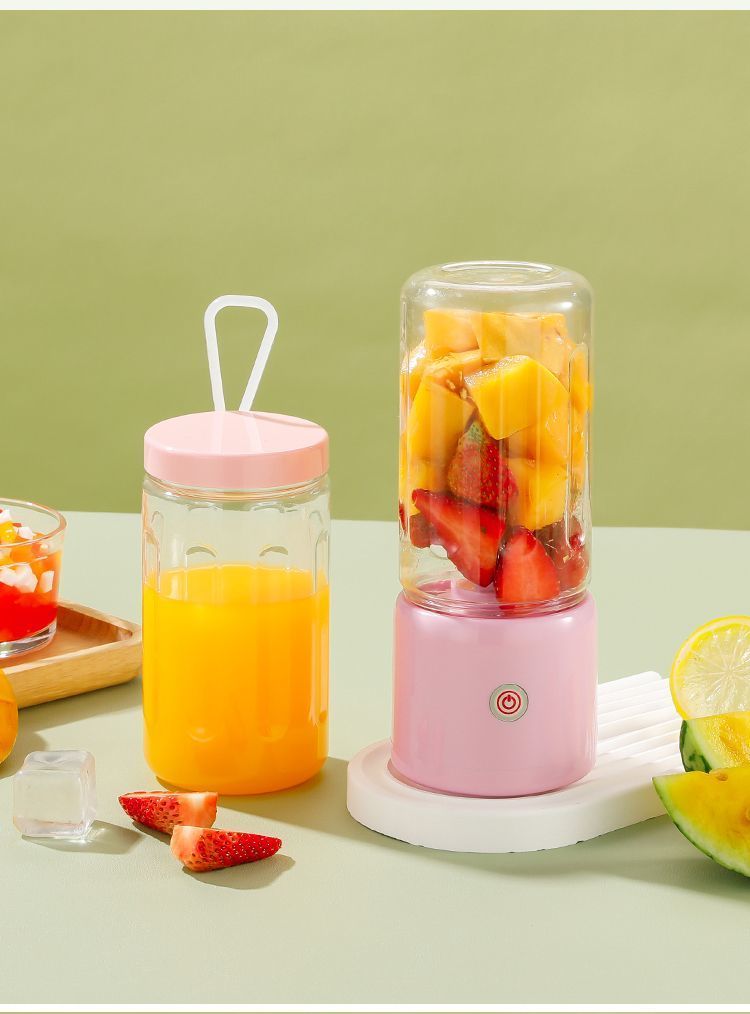 Rechargeabe Portabe Juicer Home Sma Fuy Automatic Muti-Function Fruit Juice Cup Soy Mik Maker Dormitory_voghion.com