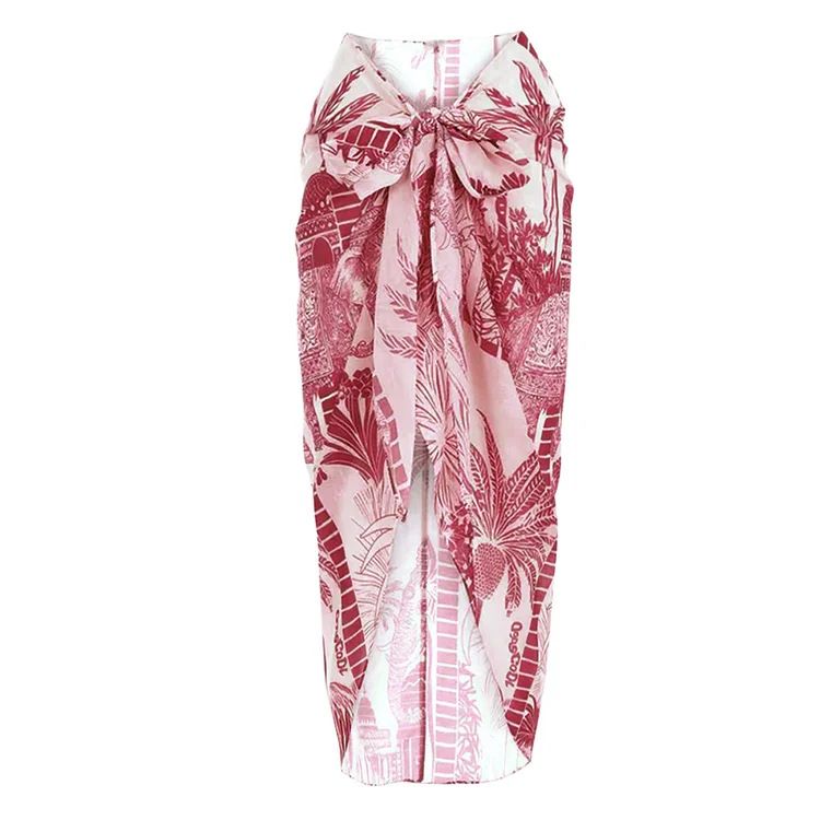 Maillot de bain une pièce imprimé cocotier pour femme, vêtement tendance, nouvelle collection_voghion.com