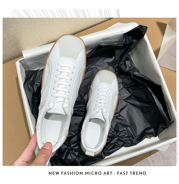 Forrest Gump's Bambini 2022 Primavera Festival Sport Piccolo Bianco Casual Color Block Testa Quadrata Fondo Piatto Originale_voghion.com