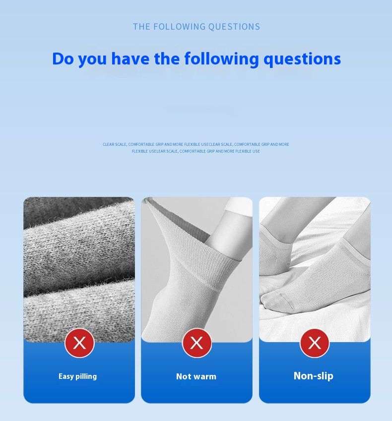 Hot Cut Merino Wool Autumn And Winter Snow Men's Mid Length Skiing Sports Towel Cashmere Socks Women's Socks_voghion.com