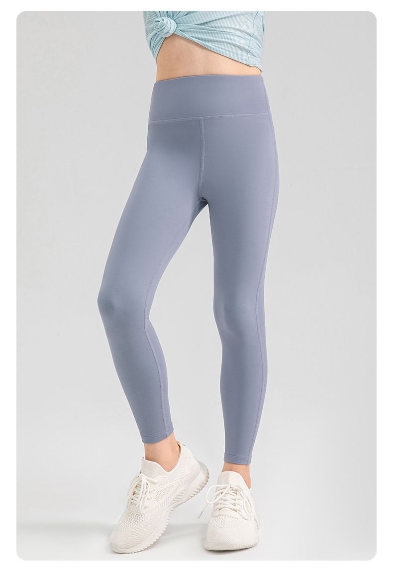 Fete mici îmbrăcăminte de vară respirabil de înaltă elasticitate pantaloni de yoga Cloud Sense piele prietenoasă sport dans antrenament alergare fitness pantaloni_voghion.com