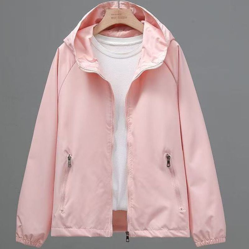 Spring Autumn Double-Layer For Men And Women Outdoor Hiking 2025 New Couple Waterproof Windproof Hooded Jacket_voghion.com