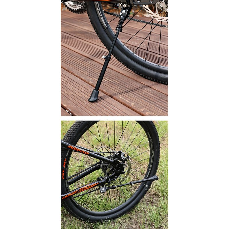Support de bord arrière de pied en alliage d'aluminium de montagne, accessoires de longueur réglable, support de vélo de route_voghion.com
