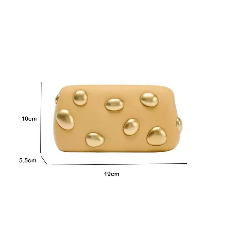 Elegante borsa a tracolla strutturata in PU – Elegante pochette a tracolla con tracolla a catena e chiusura magnetica per la sera e l'uso quotidiano_voghion.com