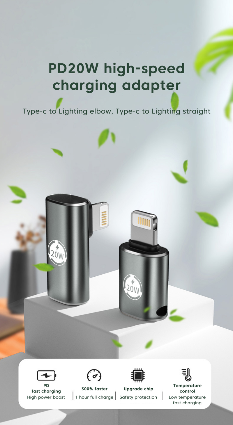 PD 20W Olaf USB Type C To Lighting Otg Fast Charging for iPhone 14 13 12 USB C Female To Lighting Male Converter harging onverter_voghion.com