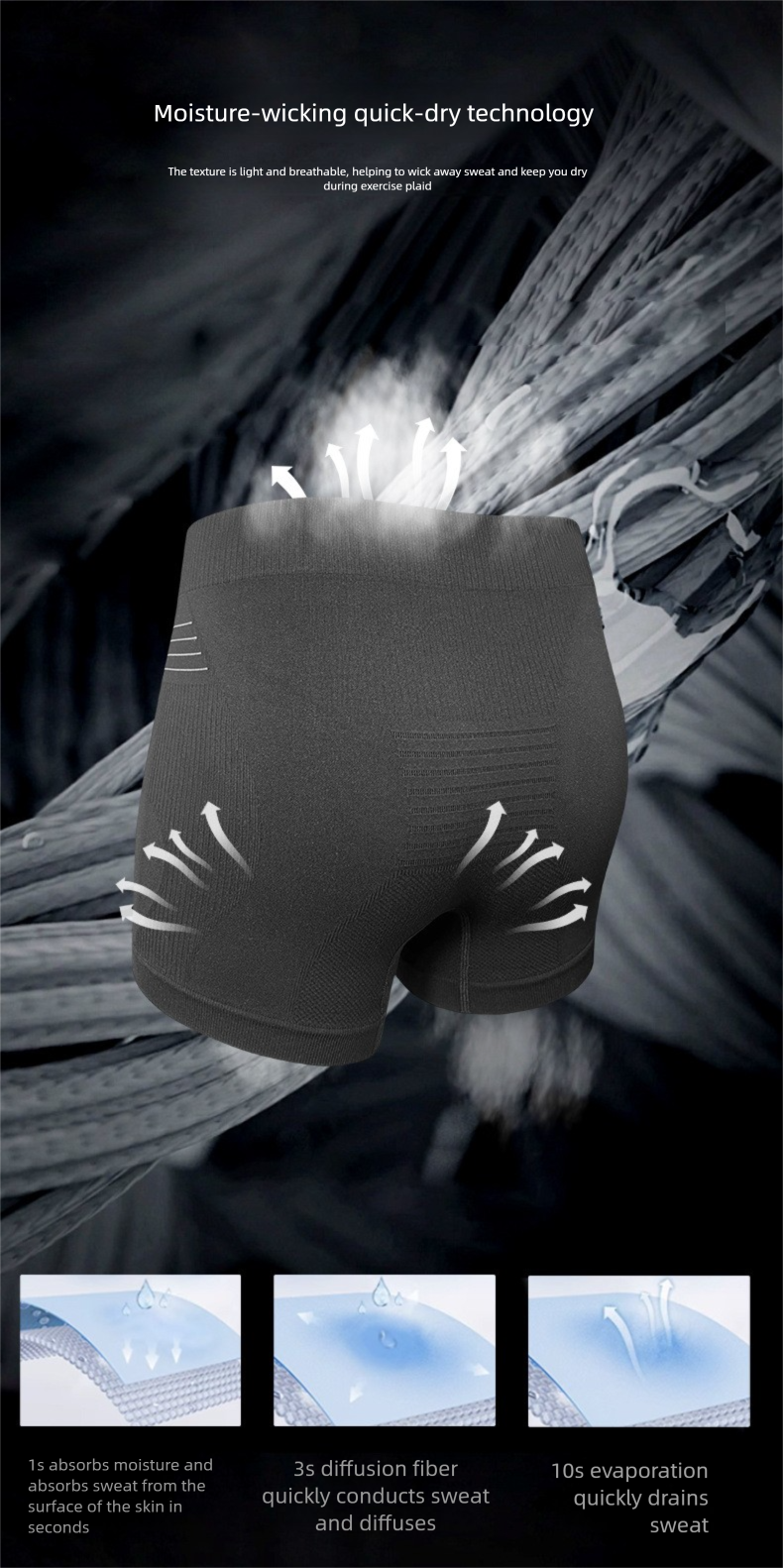 Neue nahtlose Marathon-Laufshorts für Herren, professionelle Boxershorts, sportlich, atmungsaktiv, schweißableitend, enge XB-Unterwäsche_voghion.com