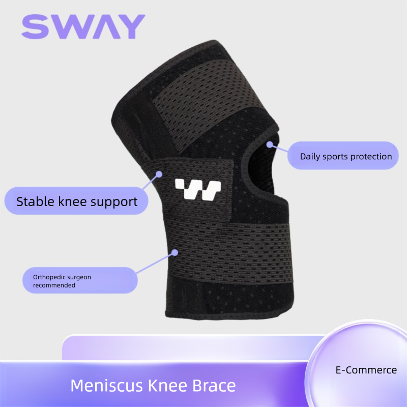Sway Knee Brace Meniscus Support Outdoor Sports Running Cycling Basketball Special Joint Protector Breathable Patella_voghion.com