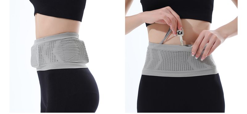 2025 New Sports Large Capacity Unisex Outdoor Running Cycling Multifunctional Waist Bag Breathable Non-slip With Hook_voghion.com