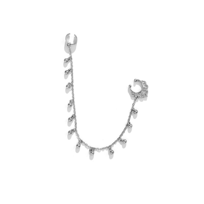Joyas minimalistas y elegantes, borlas de perlas sin perforaciones, accesorios, cadenas de hierro, borlas,_voghion.com