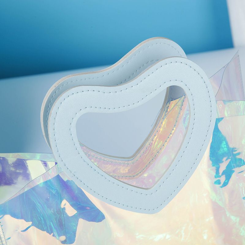 Kleurrijke PVC Laser Shooter Transparante Plastic Make-up Cadeau Jelly Bag Kan Worden Bedrukt_voghion.com