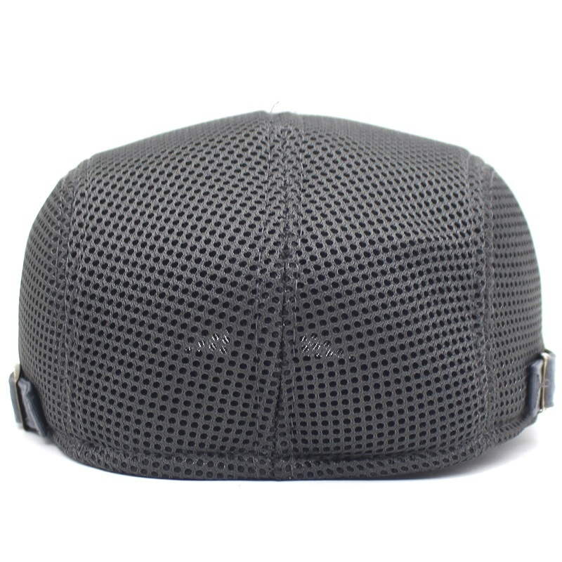 Herren Schieberm ü tze Barett Gatsby Cabbie Zeitungsjunge Mesh Flatcap Hut Sommer_voghion.com