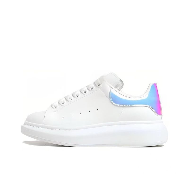 1:1 2025 Nuovo Mark Kunwo Bianco Donna Vera Pelle Suola Spessa Altezza Aumentante Versatile Casual Scarpe da Ginnastica di Coppia per_voghion.com
