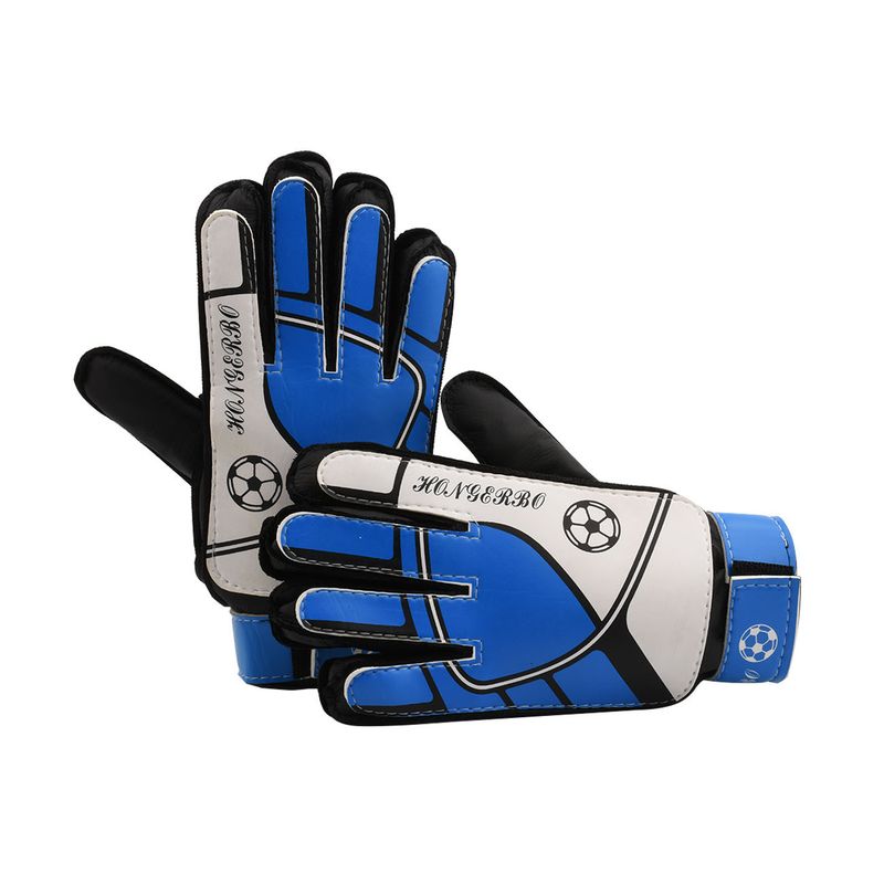 Kinder Fußball Torwarthandschuhe Rutschfeste Latex Erwachsene Torwarthandschuhe mit Fingerschutz Herren und Damen Sporthandschuhe_voghion.com