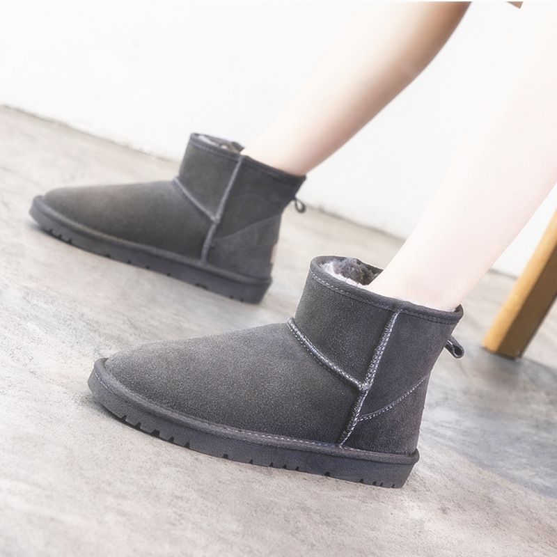 2025New Australian XLL А UG leather learning short men's and women's snow boots for winter_voghion.com