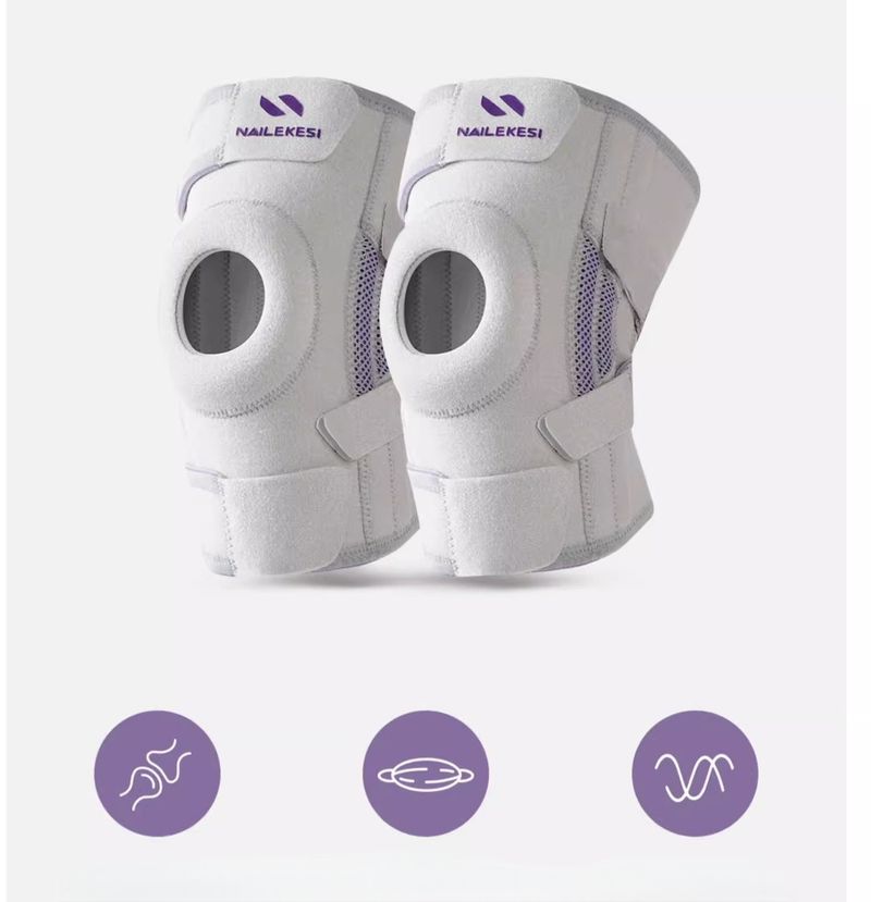 Sports Pads Hiking, Women's Running Support, Professional Outdoor Trekking Knee Brace Men, Suitable For Mountain_voghion.com