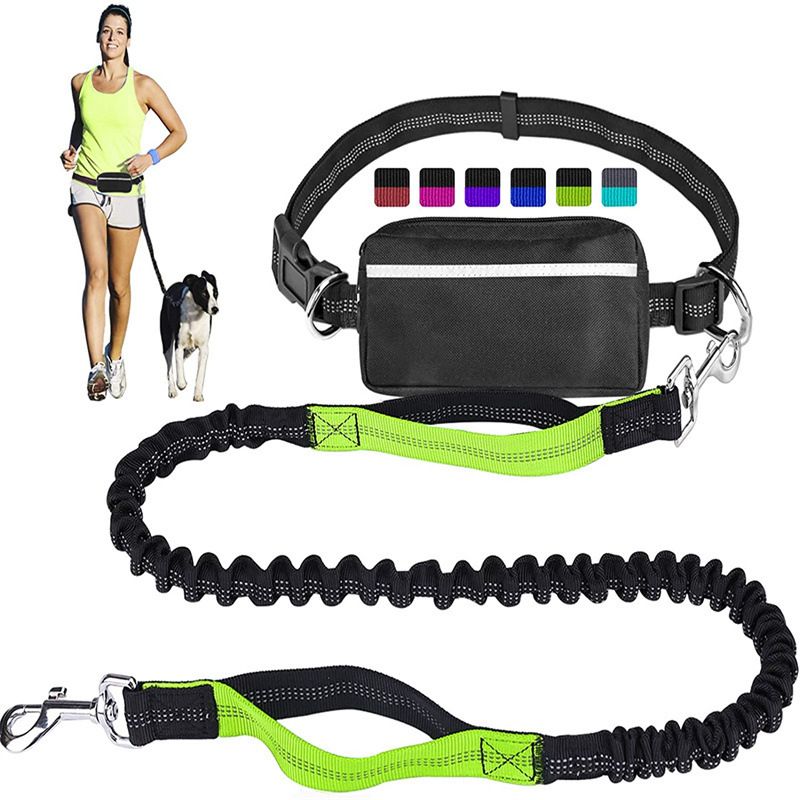 Neu Pet Leine Set Reflektierende Nacht Laufsport Taille_voghion.com