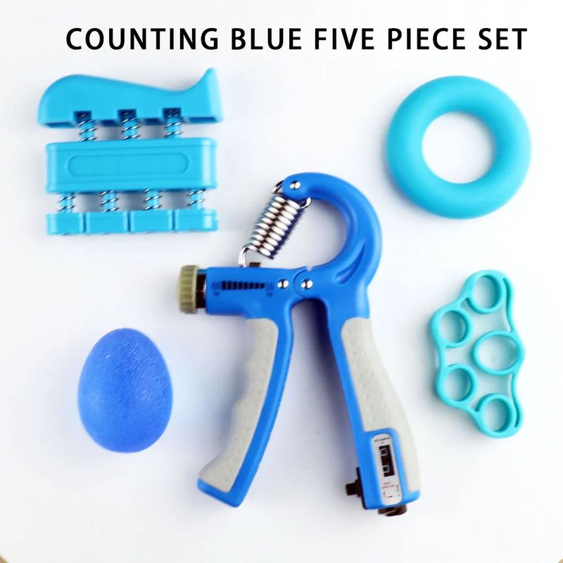 Men's Professional Arm Muscle Set Grip Strengthener Exercise Rehabilitation Training Finger Fitness Adjustable Silicone_voghion.com