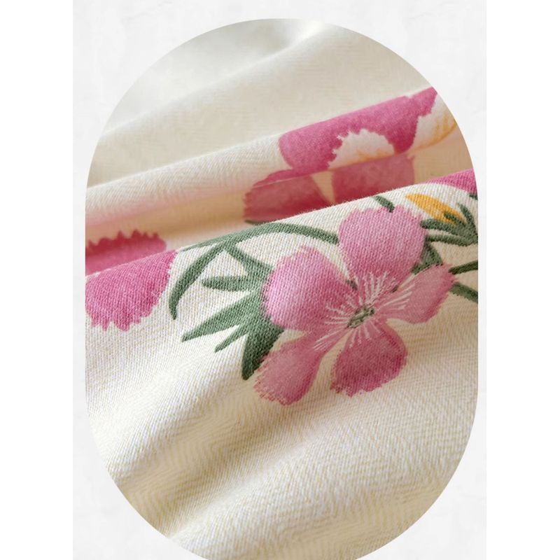 High-End Thickened Full Brushed Four-Piece Set 100% Pure Cotton Bed Sheet Duvet Cover Spring And Autumn Four Seasons_voghion.com