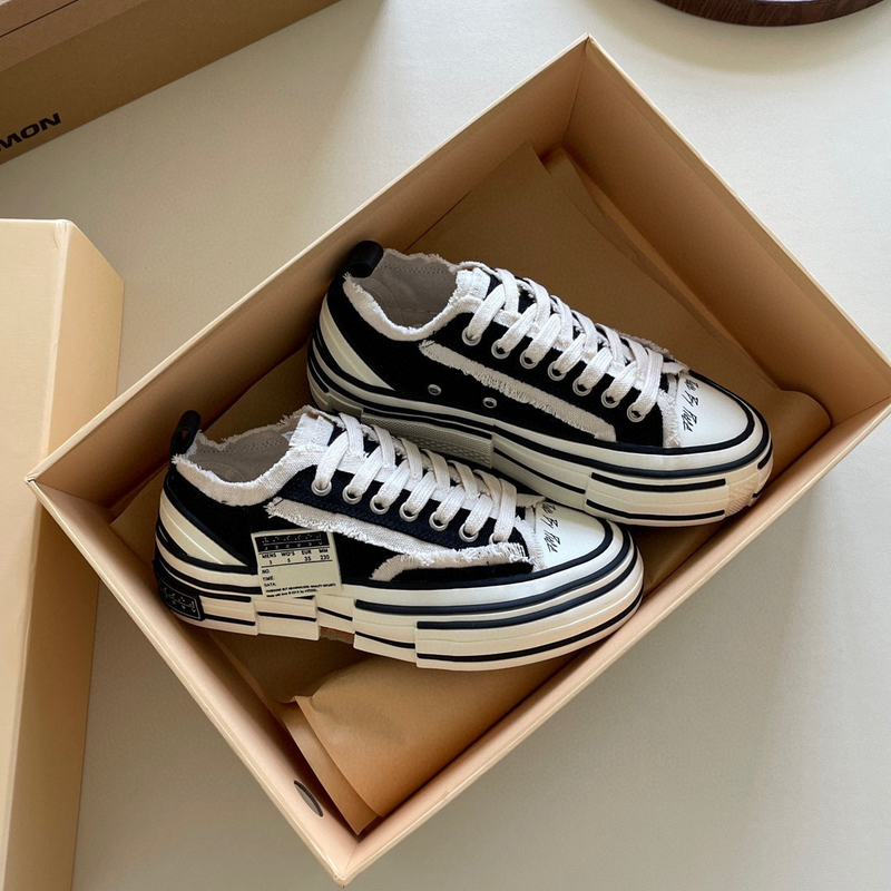 Vanness Wu Same Style Beggar Shoes Dirty Couple Models Canvas Shoes Women S Thick Soled Casual Sneakers All Match New Single_voghion.com