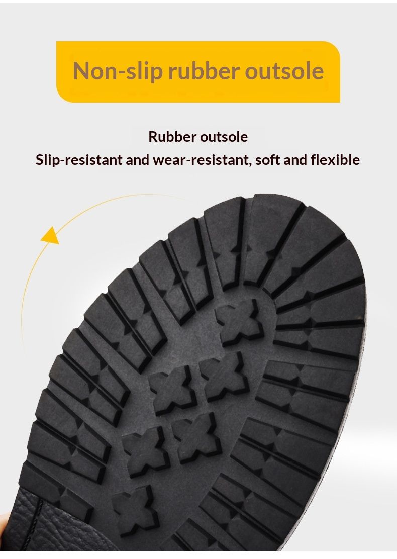 WalkPrime New Business Casual Genuine Leather Thick Sole Formal Men's Pure Cowhide Derby Shoes Light Style_voghion.com