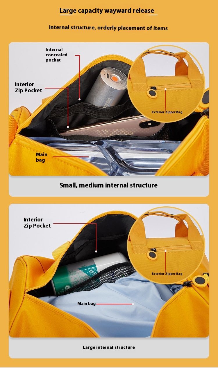 Kanner Casual Handgepäcktasch, liicht Danz Fitness Schwammen Eenzelschëller Reestasch_voghion.com