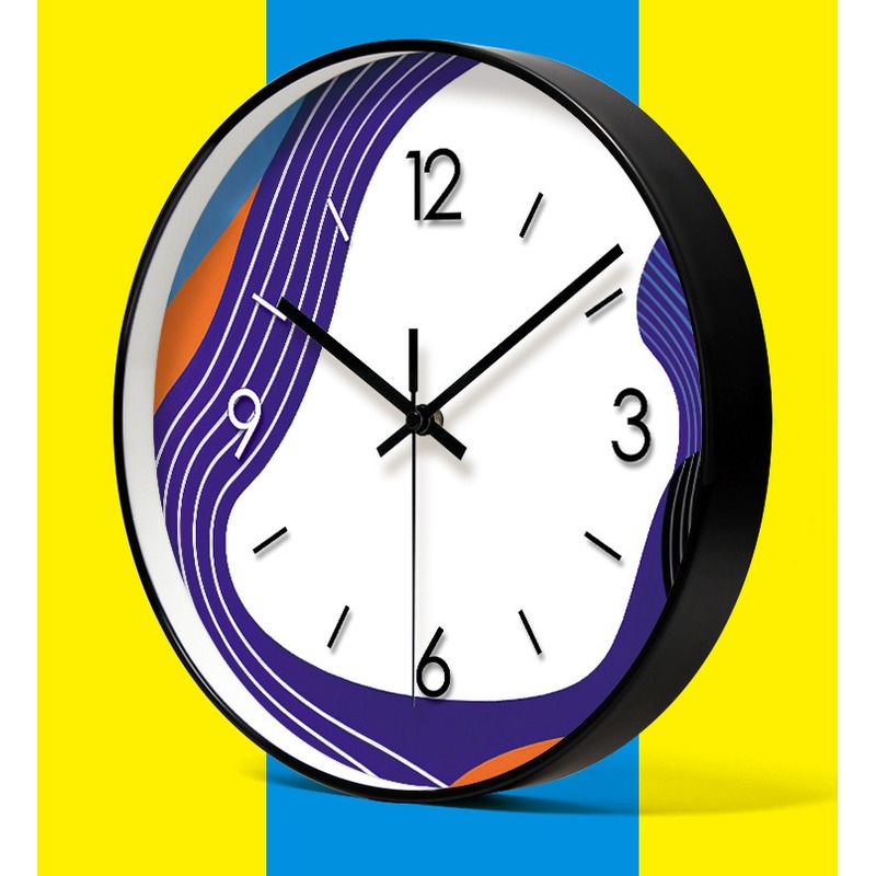 Yipula 7044 Wall Silent Living Room Home New Art Creative Personality Light Luxury Clock_voghion.com