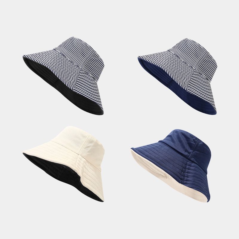Japanse UV-brede vissershoed voor vrouwen, lente, internet, beroemdheid, trendy, omkeerbare zomerzonbeschermingshoed_voghion.com