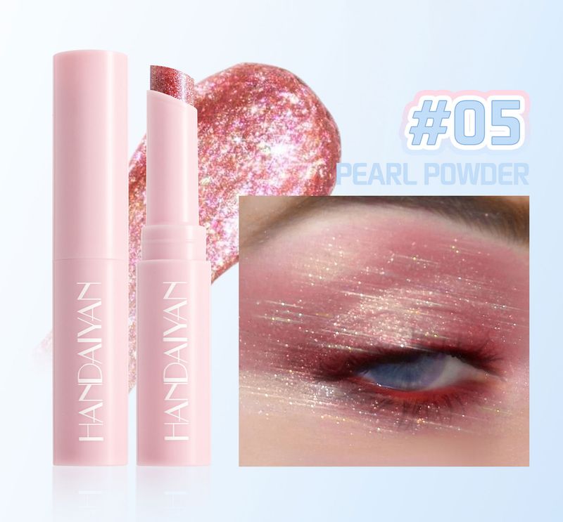 HANDAIYAN 6 - Color Jelly Eyeshadow Stick With Fine Shimmer - Fine Pearl Jelly Highlight Eyeshadow Stick_voghion.com