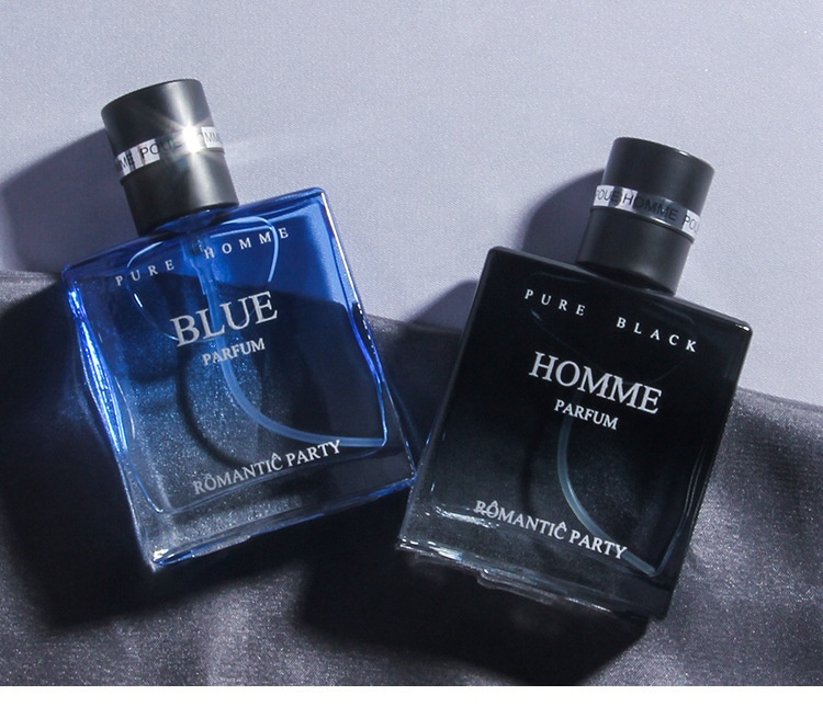Charming Men's perfume Gift Box Lasting Fragrance Blue Student Gulong perfume Set 2 Bottle with Crystal 60ML_voghion.com