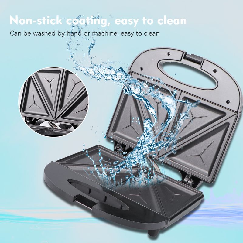 Mini forno per il pane con riscaldamento a doppia faccia, multifunzione, completamente automatico, per la colazione, per uso domestico, R.250_voghion.com