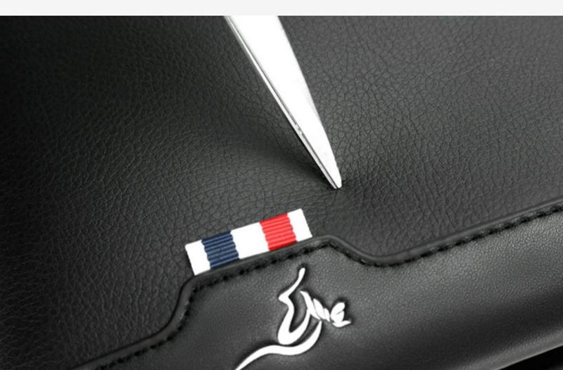 Leather Clutch For Men Zipper Wallet Card Fashion Business Square Phone Ipad Pouch Hand Porter Bag Briefcase Designer_voghion.com